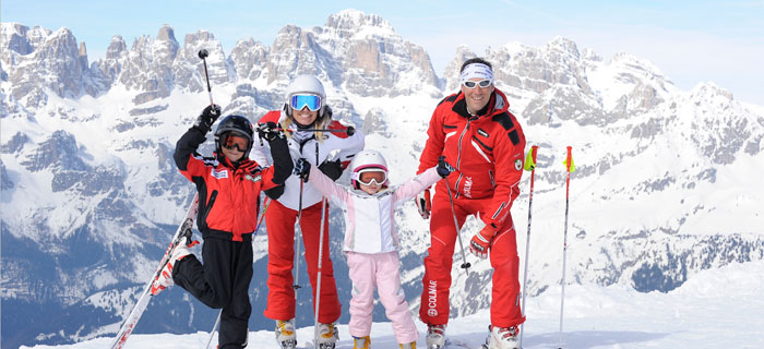 inverno family in trentino