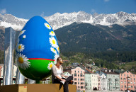 Innsbruck mercatino di Pasqua con i bambini